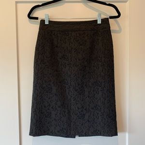 Banana Republic Black Pencil Skirt, Size 0